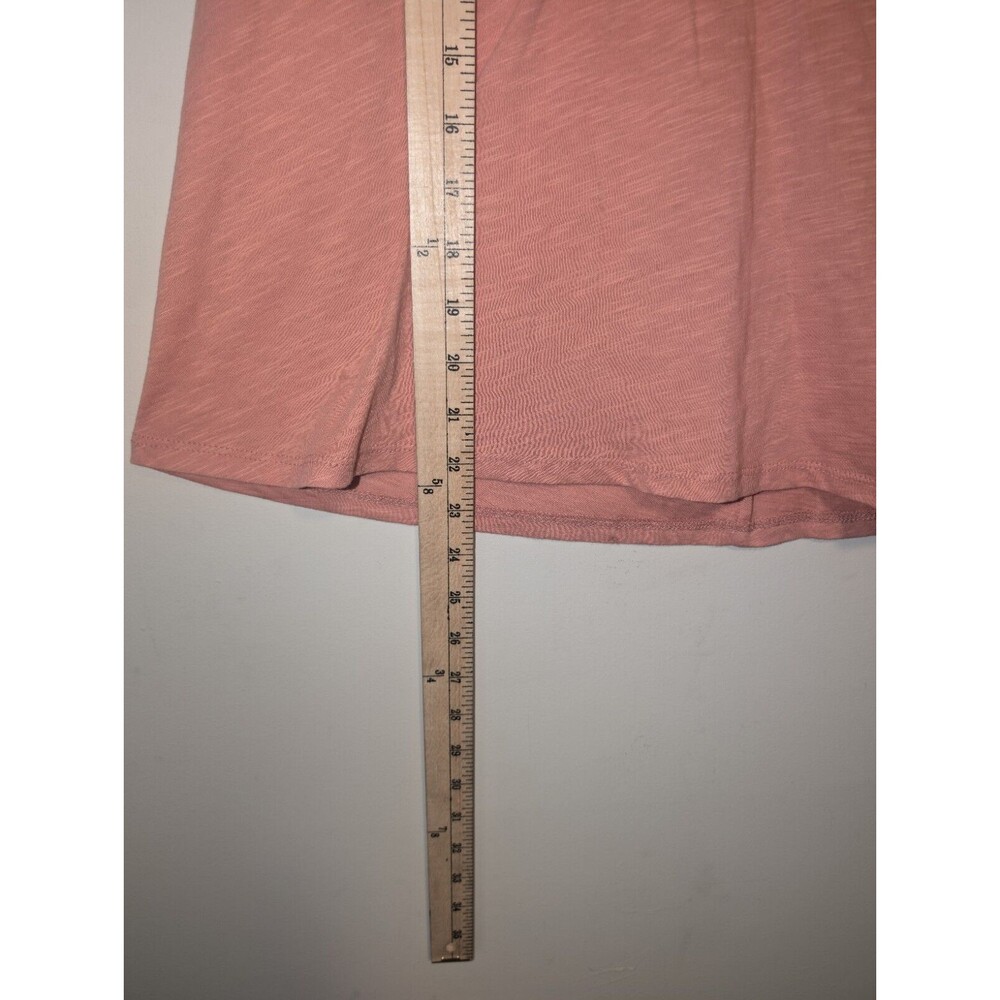 Anthropologie Women's Medium Eric + Ali Top Rose Pink Lace Flutter Sleeve NWT - Picture 7 of 11